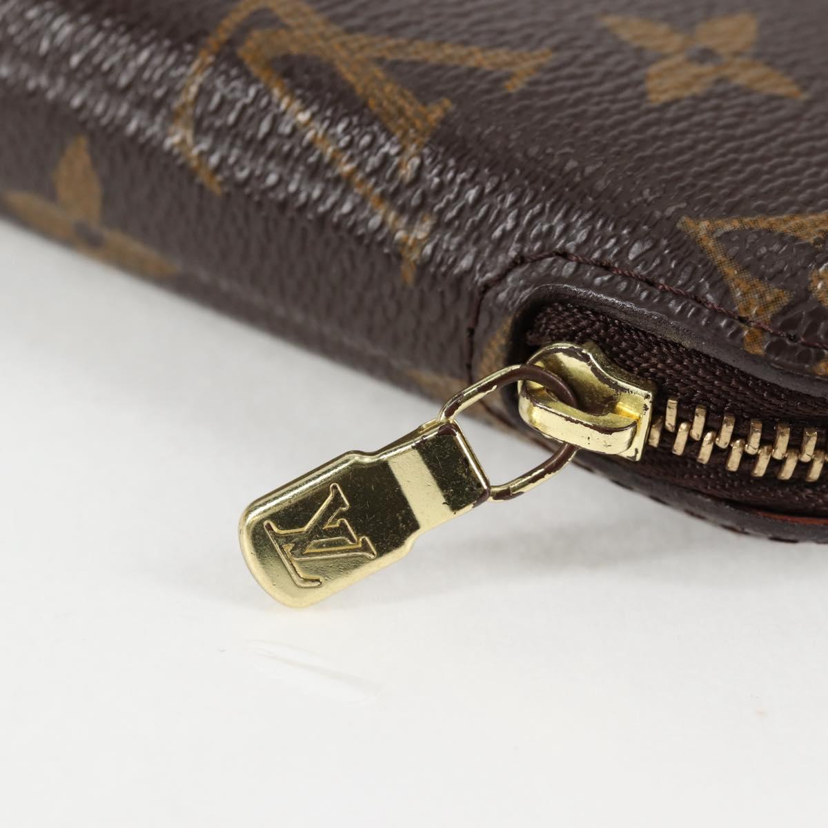 LOUIS VUITTON Monogram Agenda Jeode Travel Case M62950 LV Auth 135694