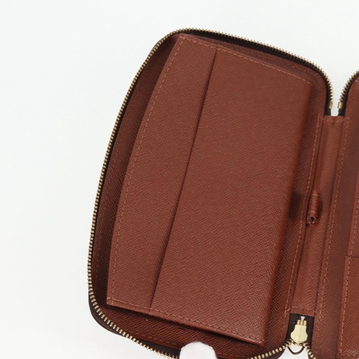 LOUIS VUITTON Monogram Agenda Jeode Travel Case M62950 LV Auth 135694