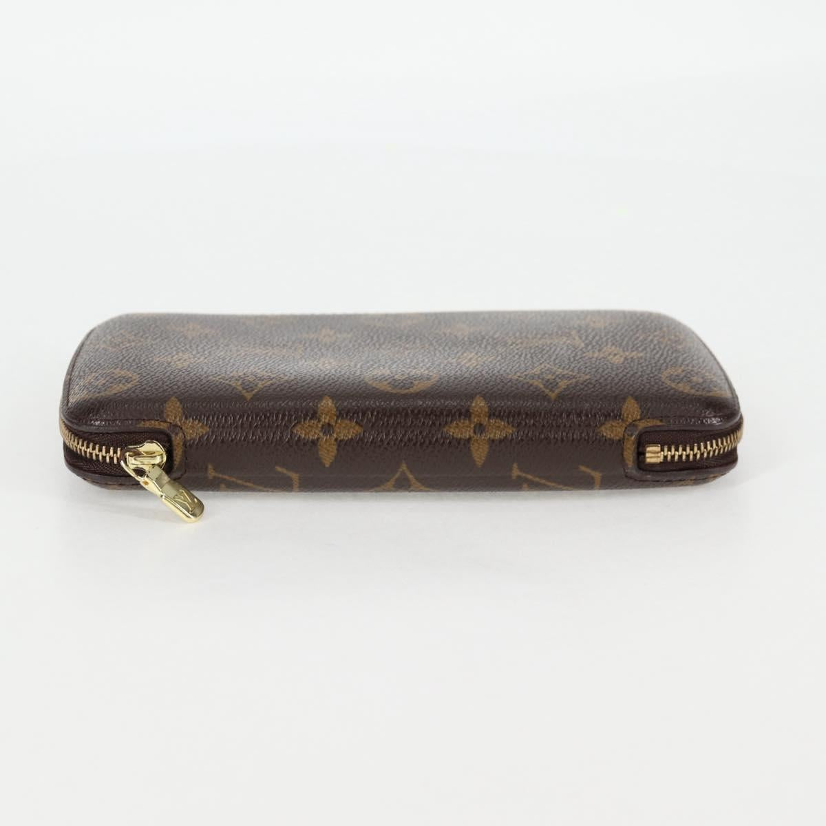 LOUIS VUITTON Monogram Agenda Jeode Travel Case M62950 LV Auth 135694