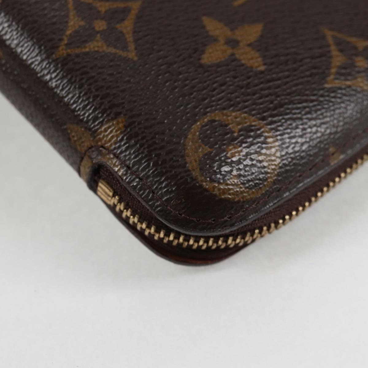 LOUIS VUITTON Monogram Agenda Jeode Travel Case M62950 LV Auth 135694