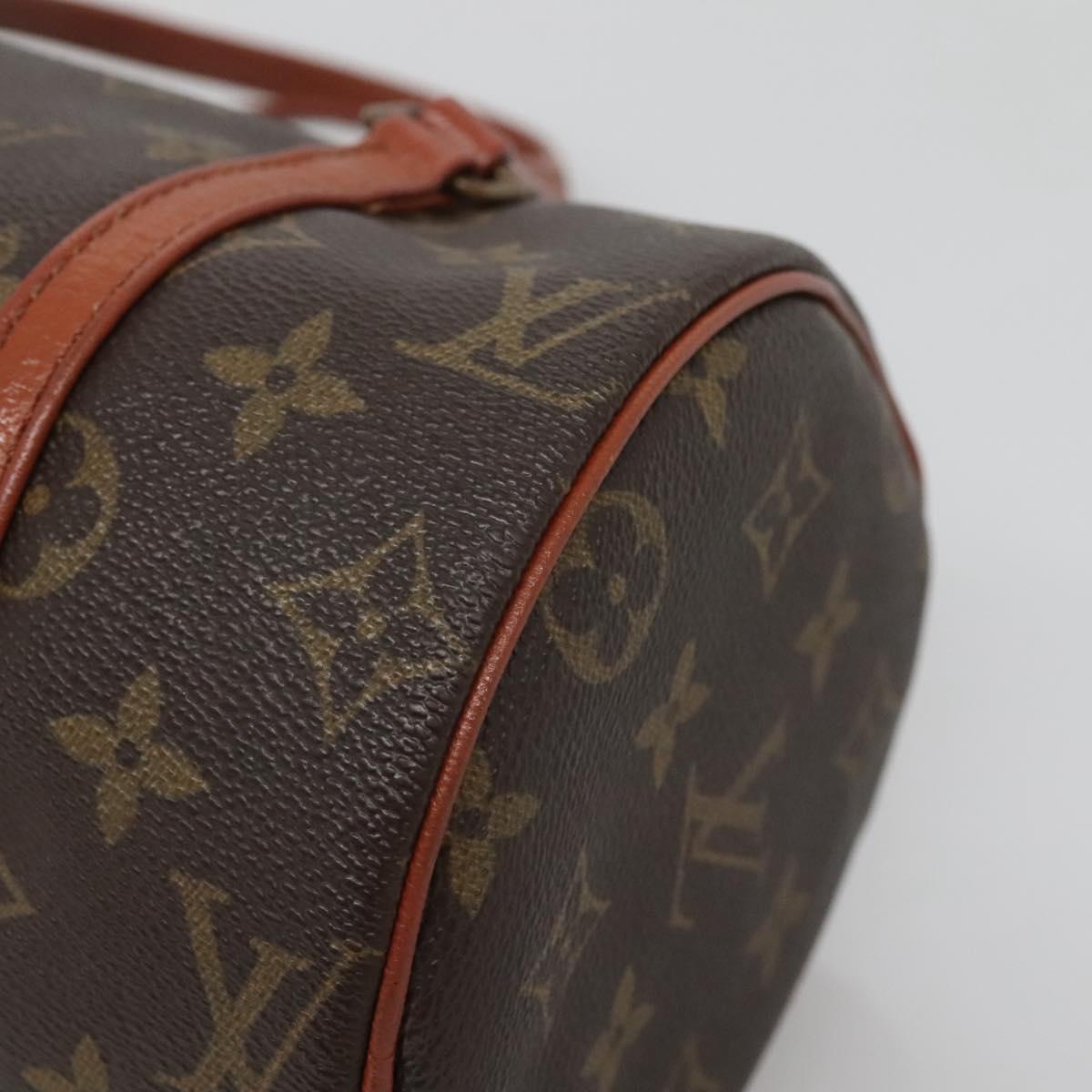 LOUIS VUITTON Monogram Papillon 26 Hand Bag M51386 LV Auth 135732