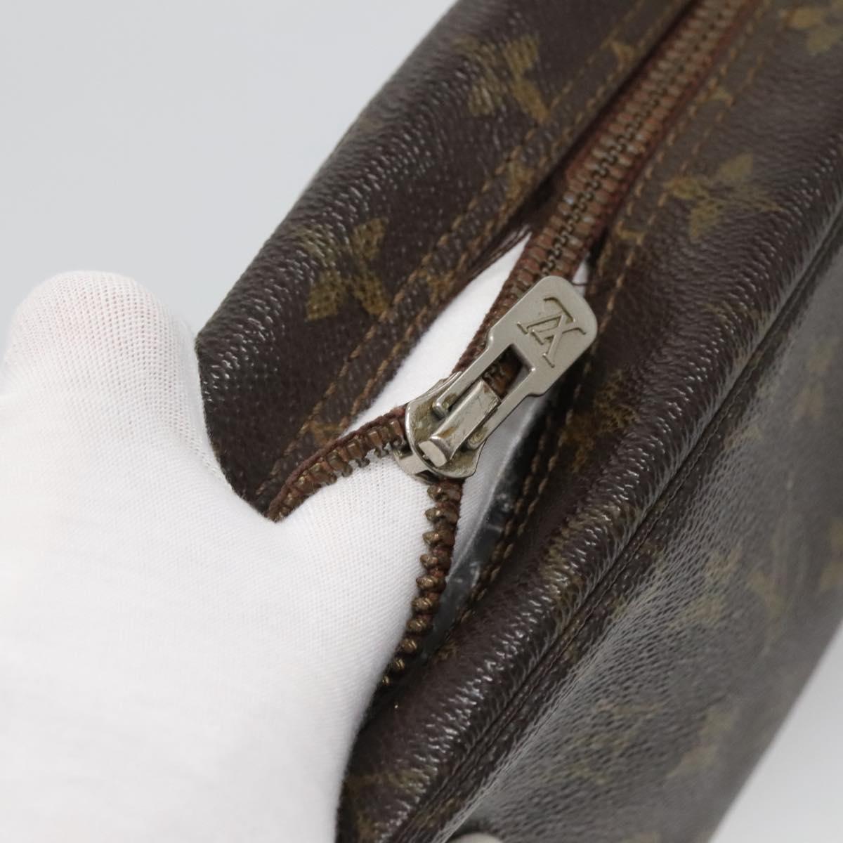 LOUIS VUITTON Monogram Trousse Toilette 28 Clutch Bag M47522 LV Auth 135734