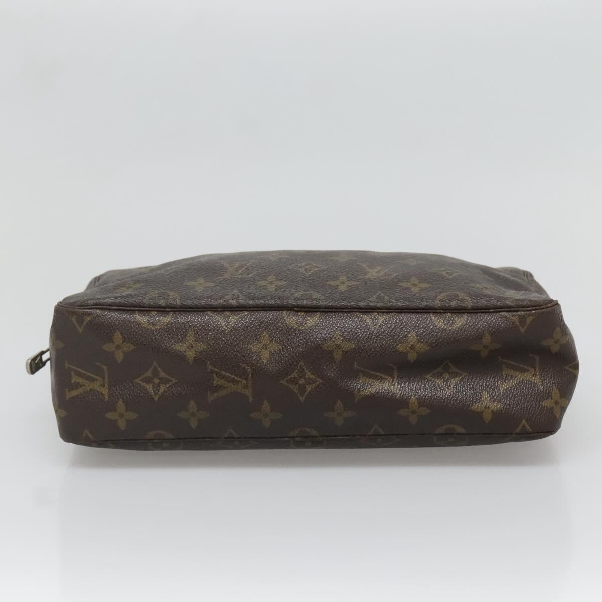 LOUIS VUITTON Monogram Trousse Toilette 28 Clutch Bag M47522 LV Auth 135734