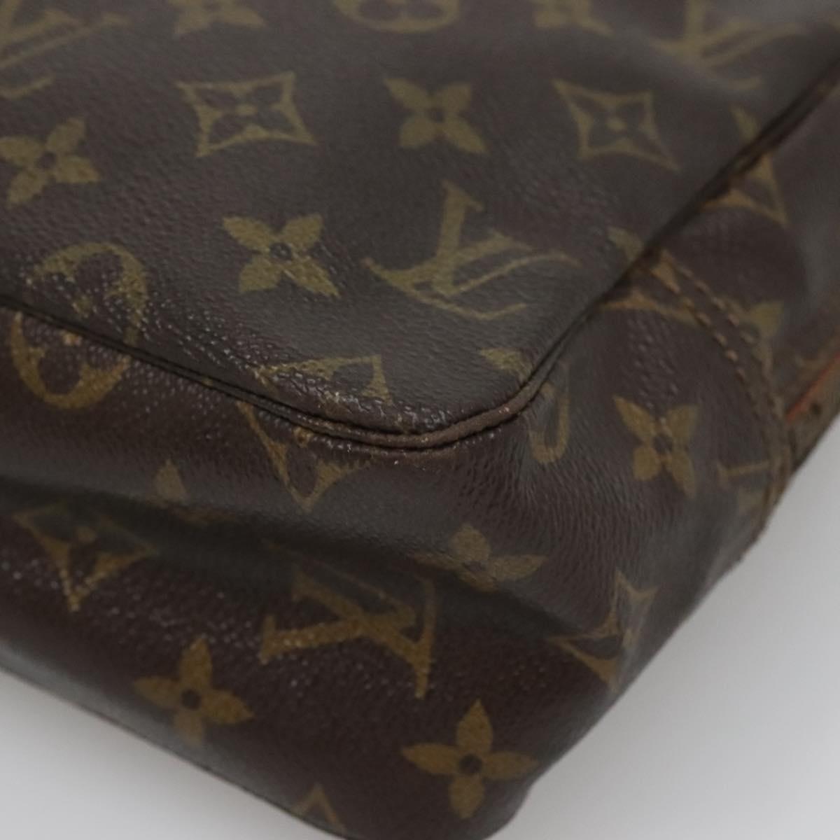LOUIS VUITTON Monogram Trousse Toilette 28 Clutch Bag M47522 LV Auth 135734