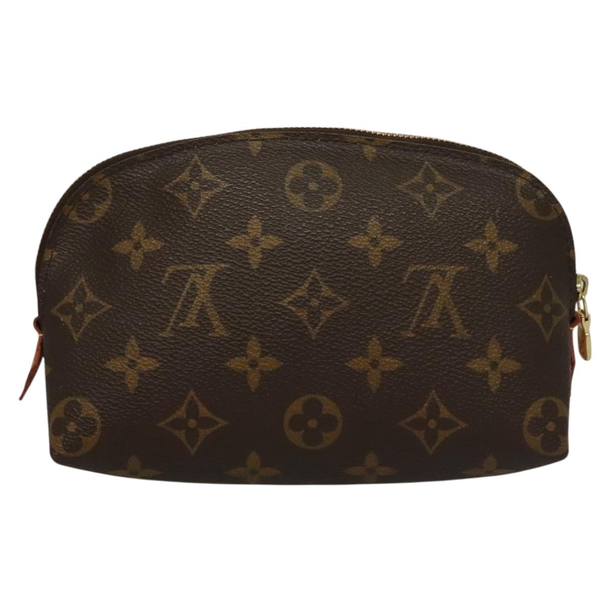 LOUIS VUITTON Monogram Pochette Cosmetic PM Pouch M43998 LV Auth 135746