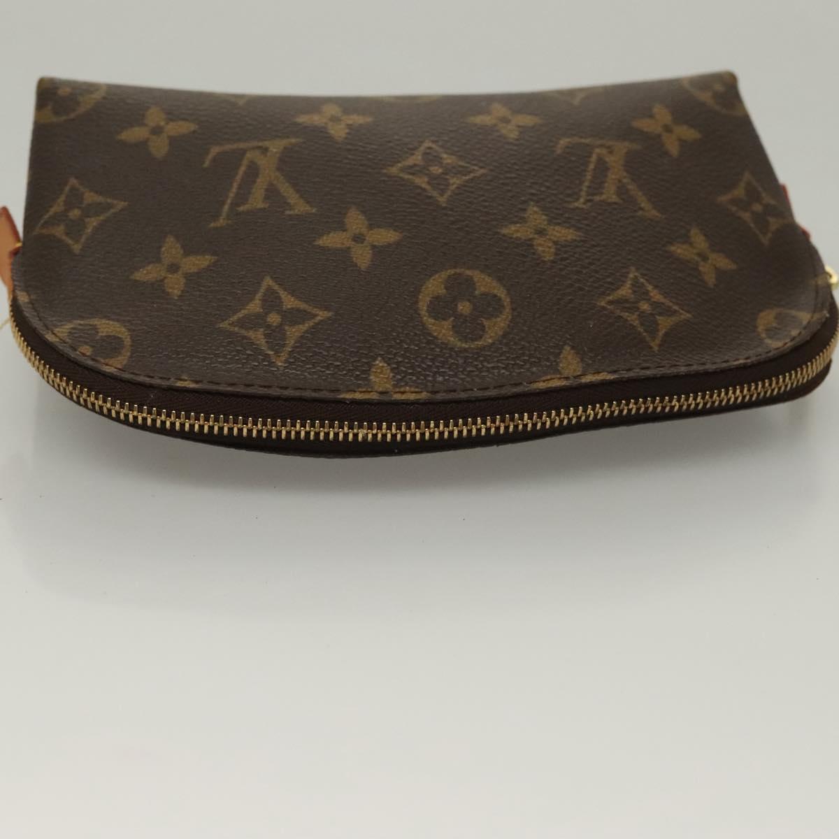 LOUIS VUITTON Monogram Pochette Cosmetic PM Pouch M43998 LV Auth 135746