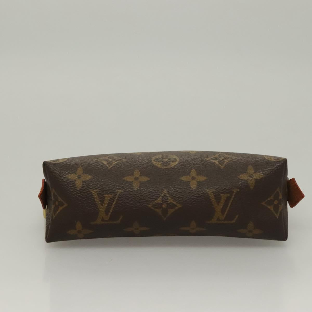 LOUIS VUITTON Monogram Pochette Cosmetic PM Pouch M43998 LV Auth 135746