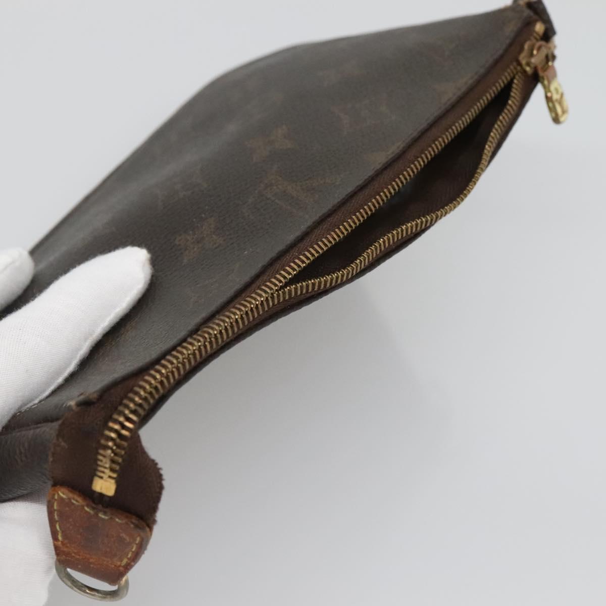 LOUIS VUITTON Monogram Pochette Accessoires Pouch M51980 LV Auth 135776