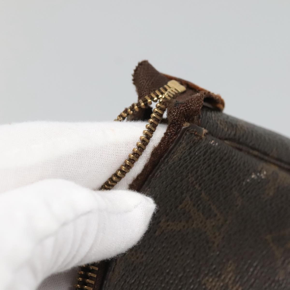 LOUIS VUITTON Monogram Pochette Accessoires Pouch M51980 LV Auth 135776