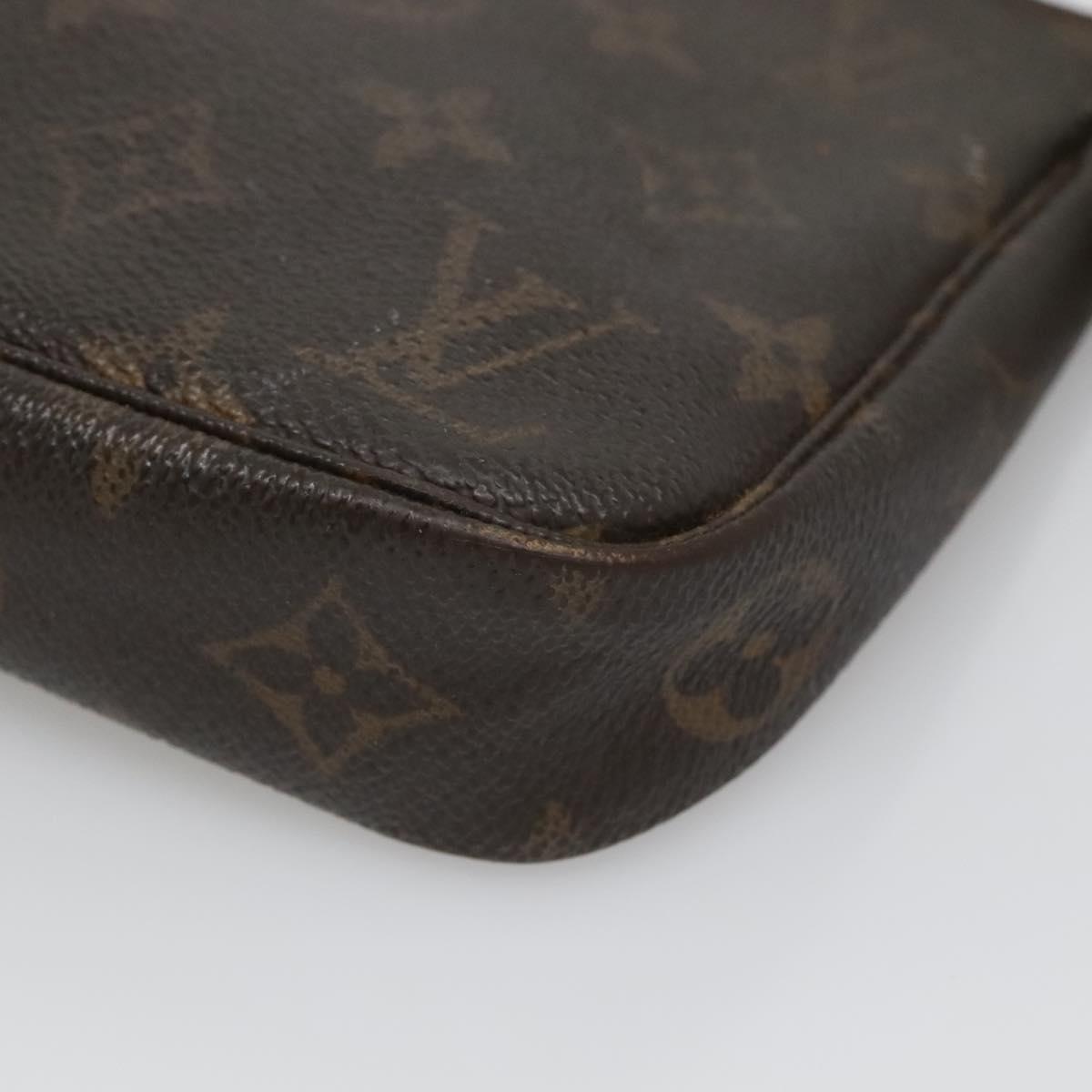 LOUIS VUITTON Monogram Pochette Accessoires Pouch M51980 LV Auth 135776