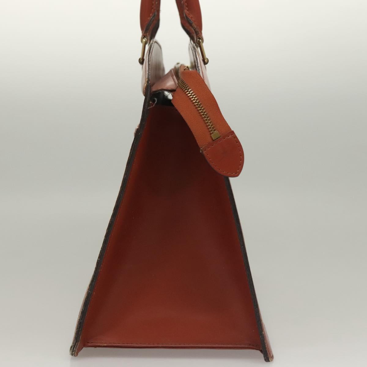 LOUIS VUITTON Epi Riviera Hand Bag Brown M48183 LV Auth 135782