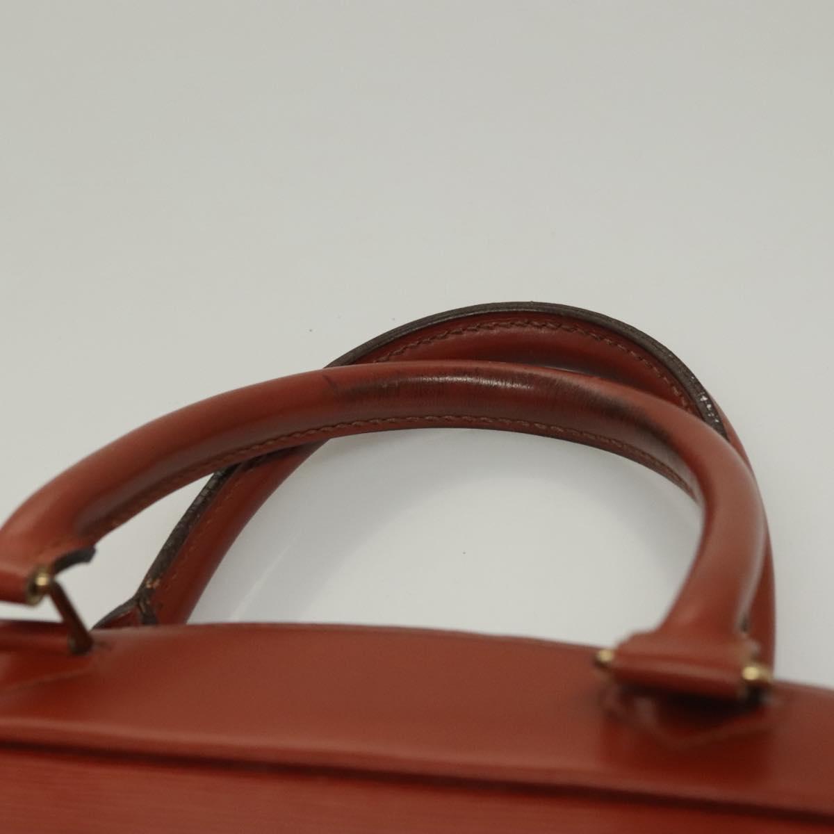 LOUIS VUITTON Epi Riviera Hand Bag Brown M48183 LV Auth 135782