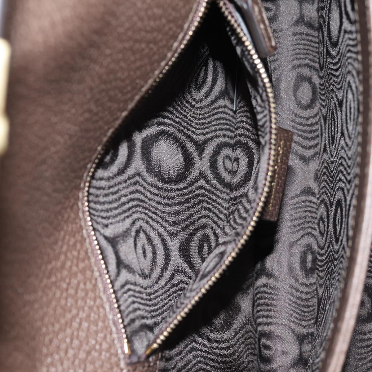 GUCCI Balenciaga Collaboration Web Sherry Line Bag PVC Beige 680119 Auth135820SM