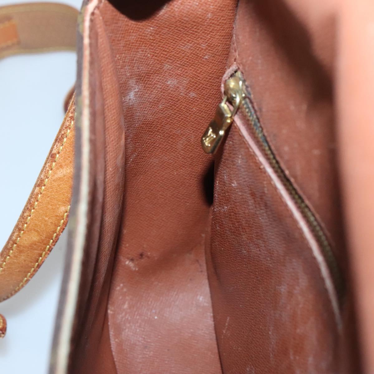 LOUIS VUITTON Monogram Monogram Saint Cloud GM Shoulder Bag M51242 Auth 135833