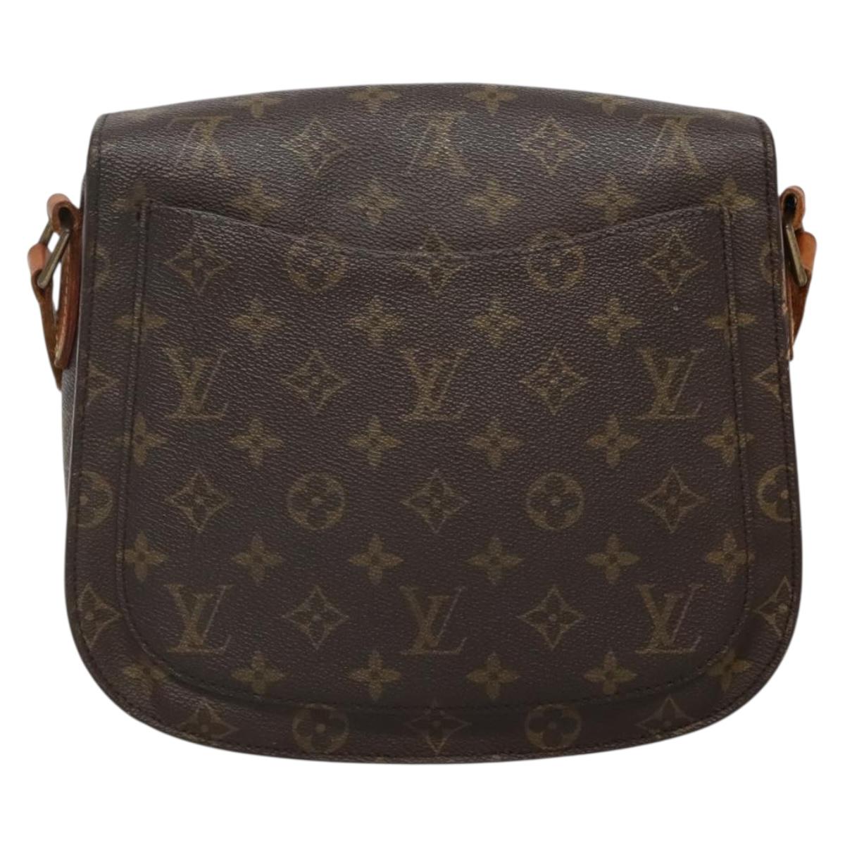 LOUIS VUITTON Monogram Monogram Saint Cloud GM Shoulder Bag M51242 Auth 135833