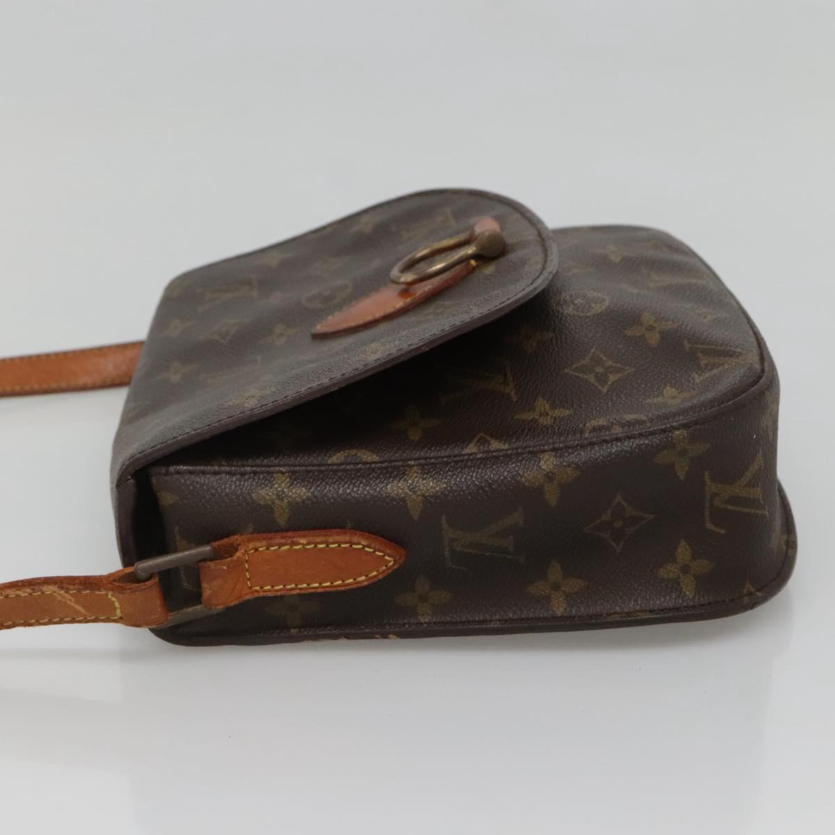 LOUIS VUITTON Monogram Monogram Saint Cloud GM Shoulder Bag M51242 Auth 135833