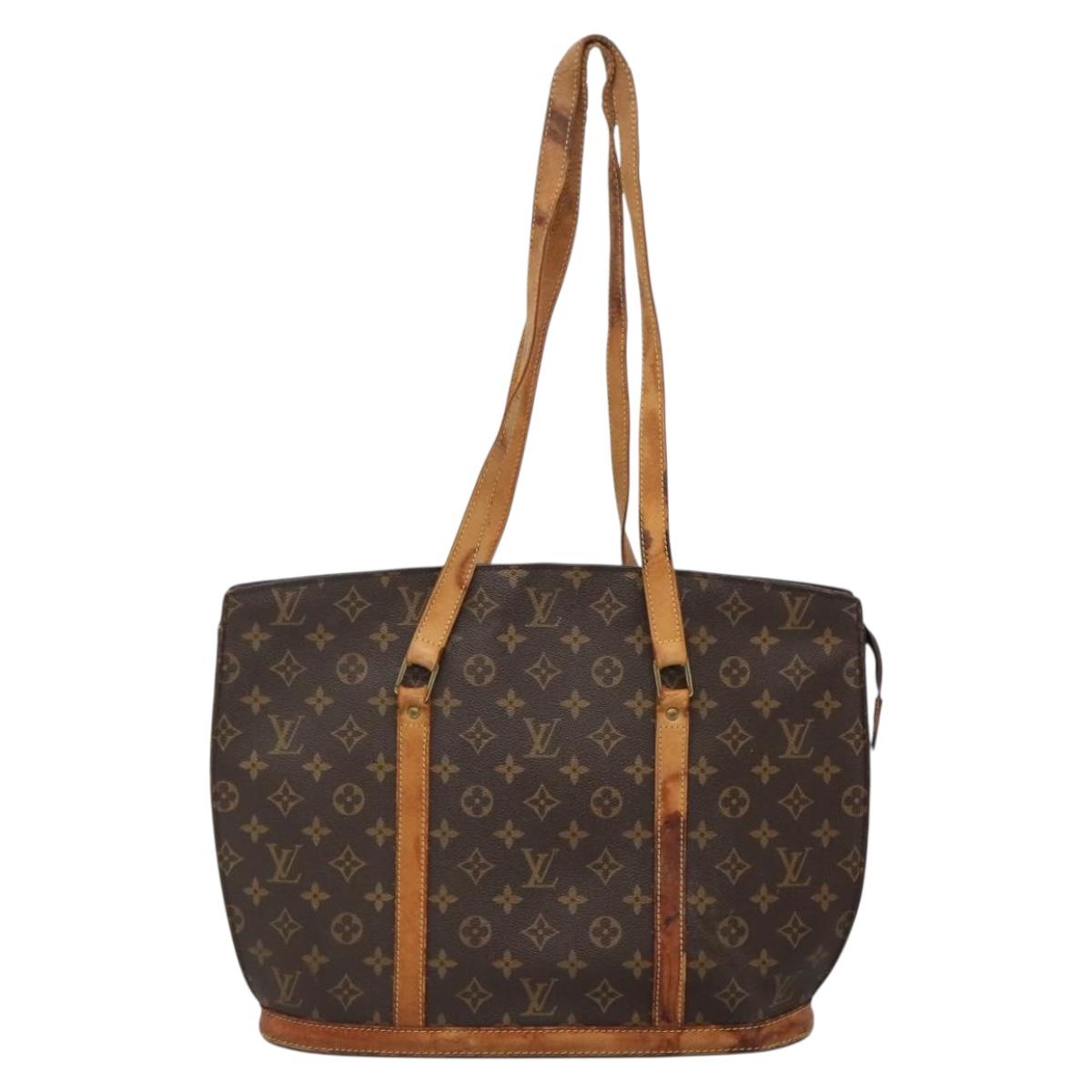 LOUIS VUITTON Monogram Babylone Tote Bag M51102 LV Auth 135836