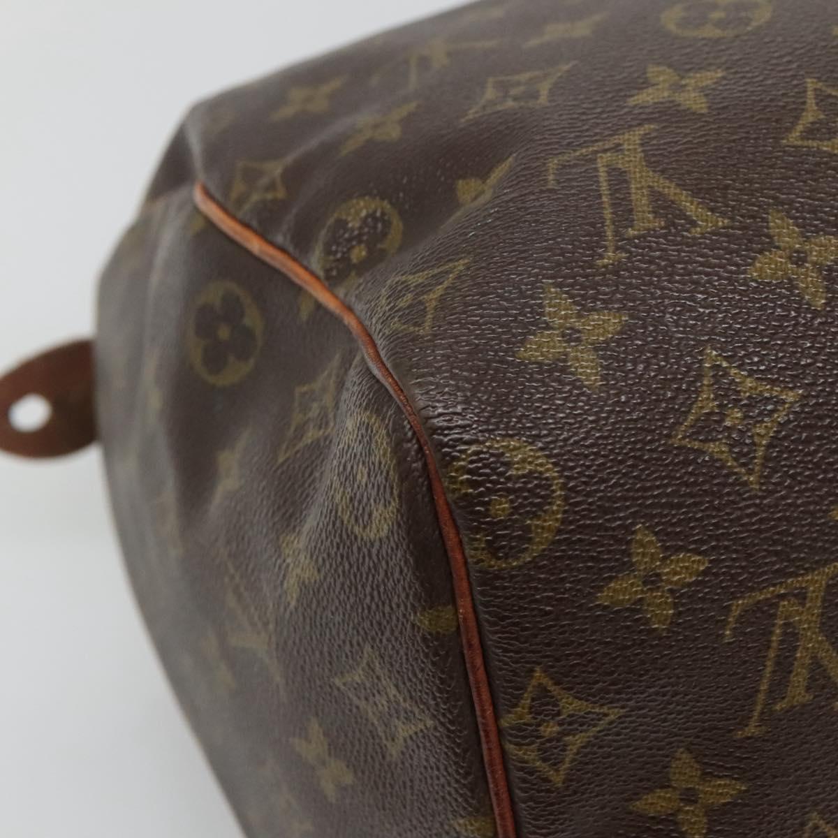 LOUIS VUITTON Monogram Speedy 40 Hand Bag M41522 LV Auth 135842