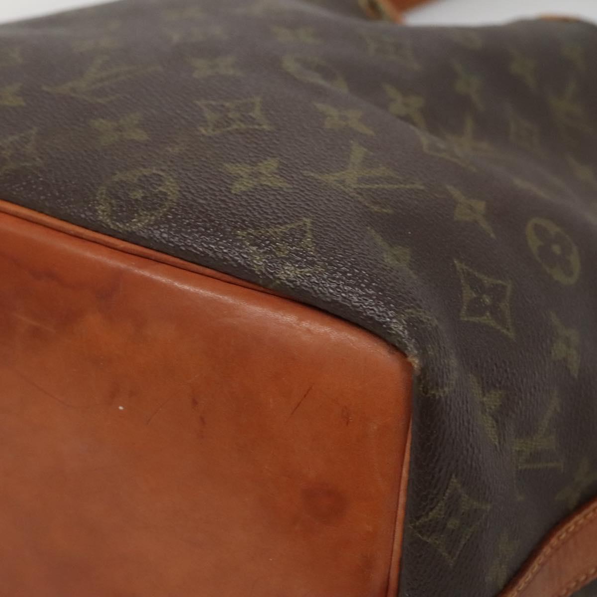 LOUIS VUITTON Monogram Petit Noe Shoulder Bag Vintage M42226 LV Auth 135844