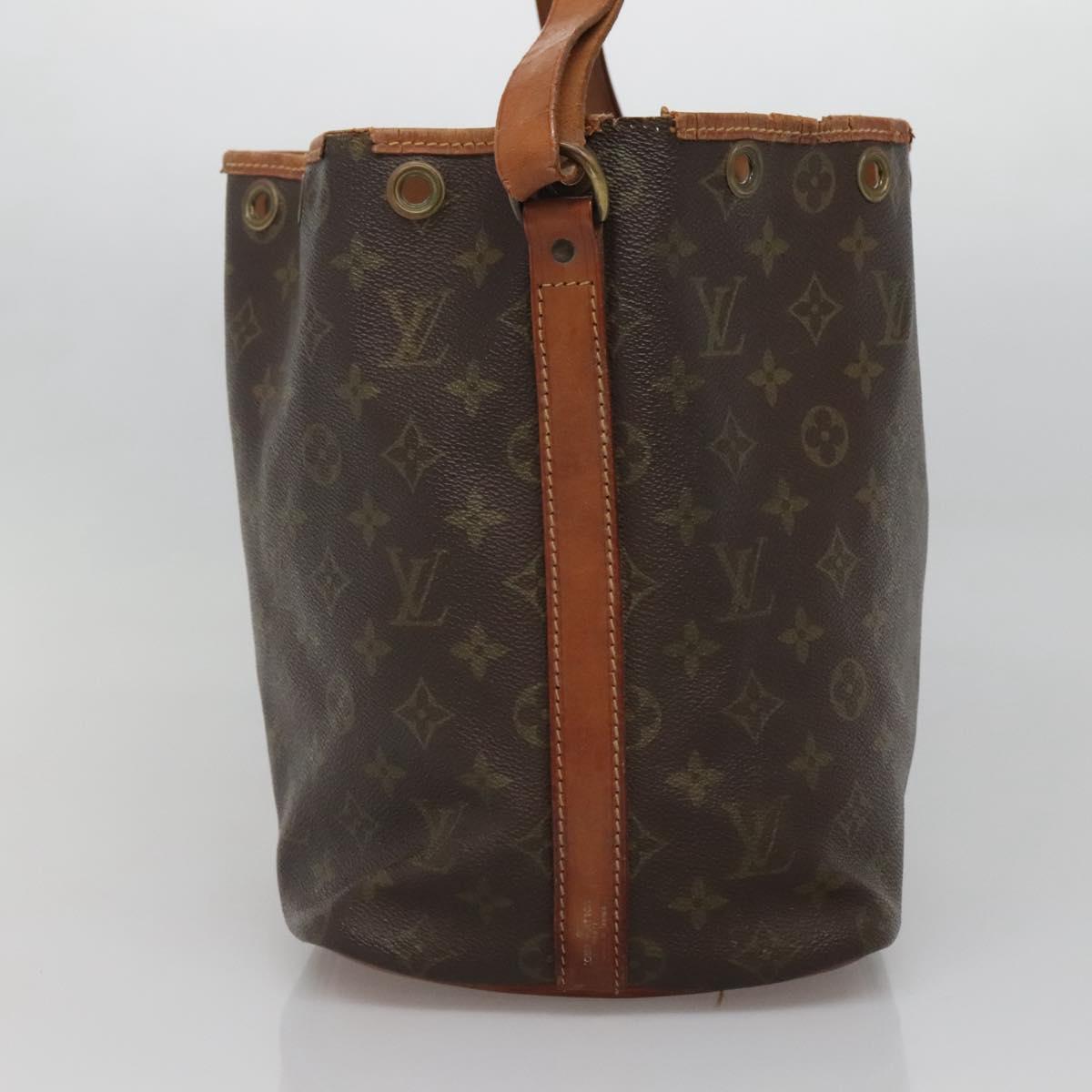 LOUIS VUITTON Monogram Petit Noe Shoulder Bag Vintage M42226 LV Auth 135844