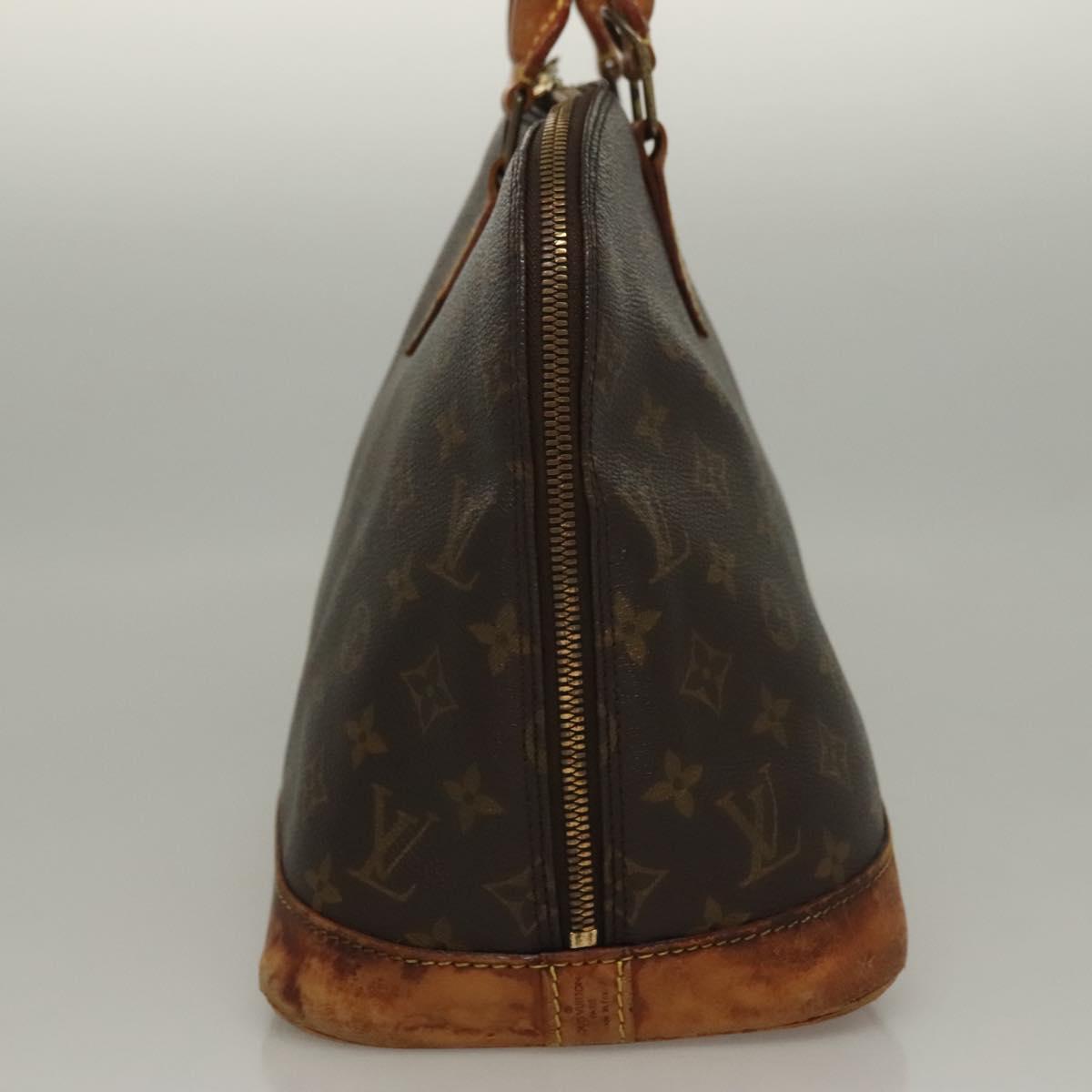 LOUIS VUITTON Monogram Alma Hand Bag M51130 LV Auth 135848