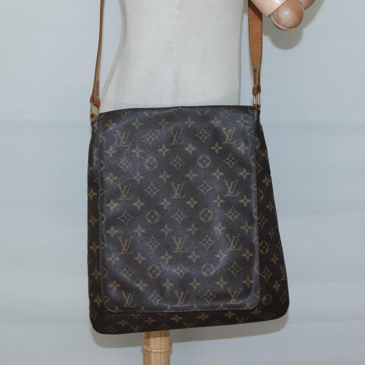 LOUIS VUITTON Monogram Musette Shoulder Bag M51256 LV Auth 135862