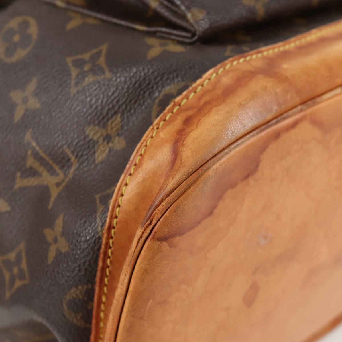 LOUIS VUITTON Monogram Montsouris GM Backpack M51135 LV Auth 135864