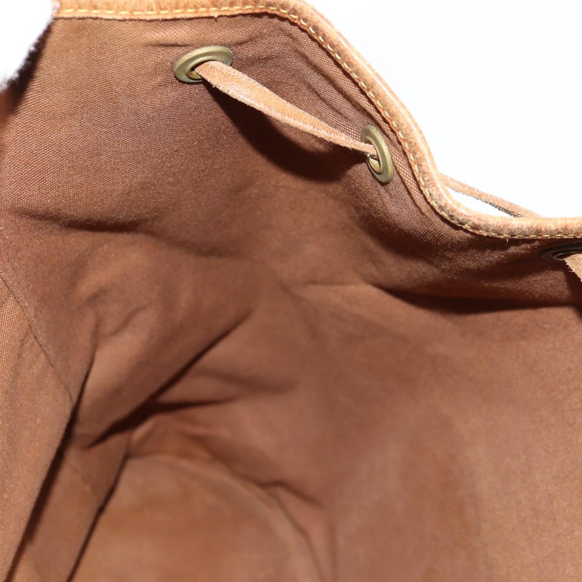 LOUIS VUITTON Monogram Montsouris GM Backpack M51135 LV Auth 135864