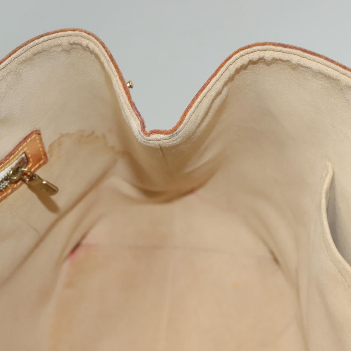 LOUIS VUITTON Damier Azur Hampstead MM Tote Bag N51206 LV Auth 135893