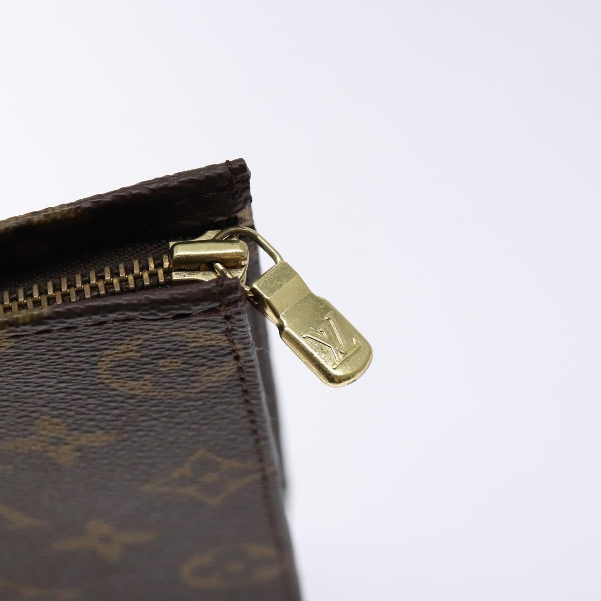 LOUIS VUITTON Monogram Poche Toilette 26 Pouch M47542 LV Auth 135895