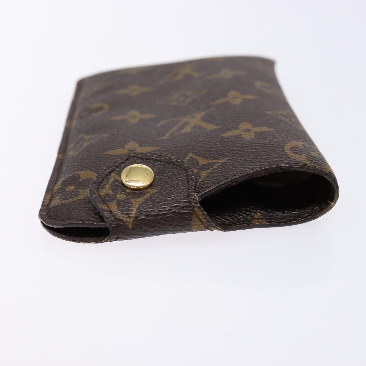 LOUIS VUITTON Monogram Etui Lunette MM Glasses Case M66544 LV Auth 135903