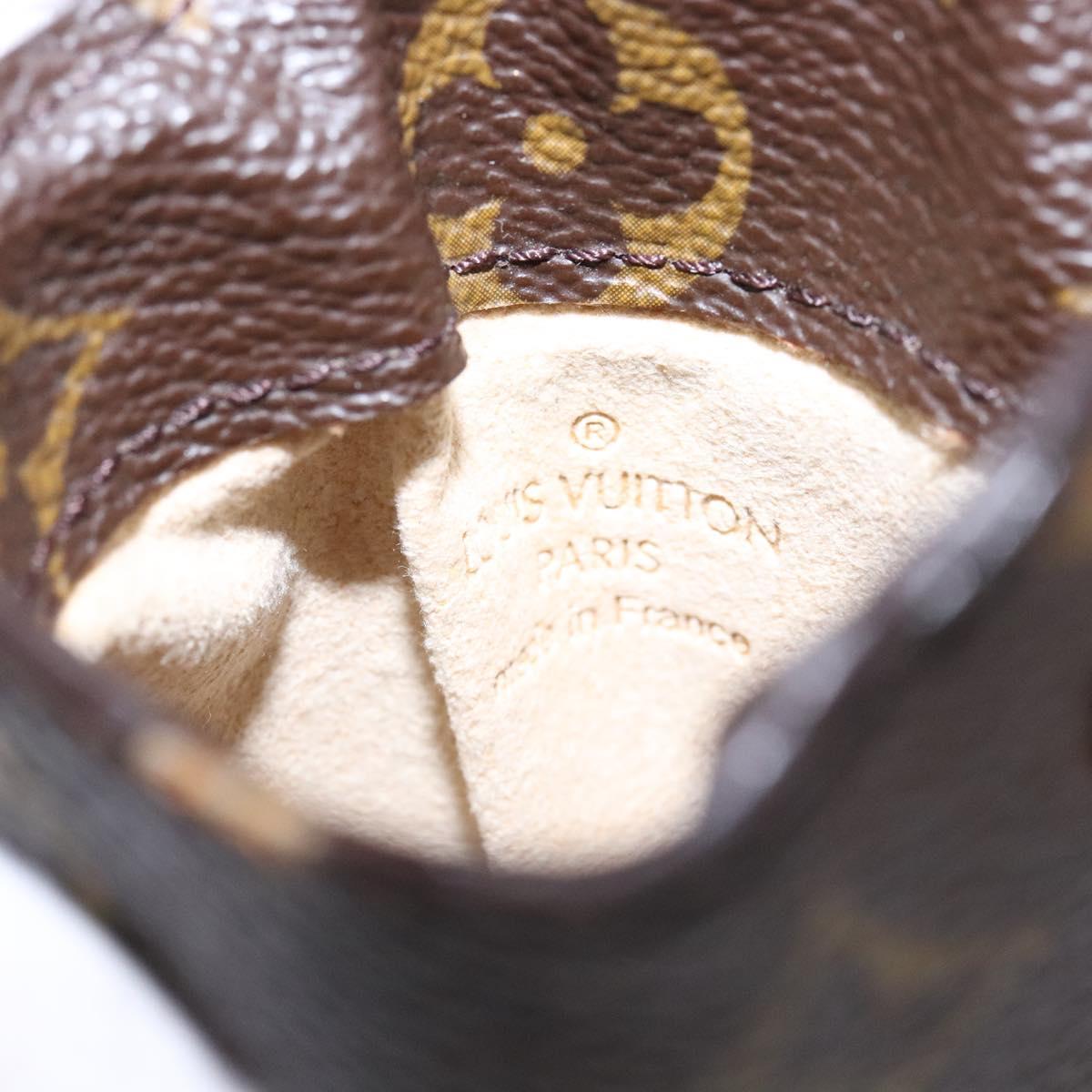 LOUIS VUITTON Monogram Etui Lunette MM Glasses Case M66544 LV Auth 135904