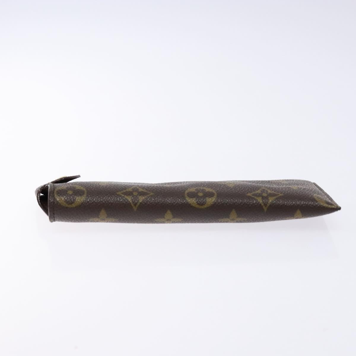 LOUIS VUITTON Monogram Etui Lunette MM Glasses Case M66544 LV Auth 135904
