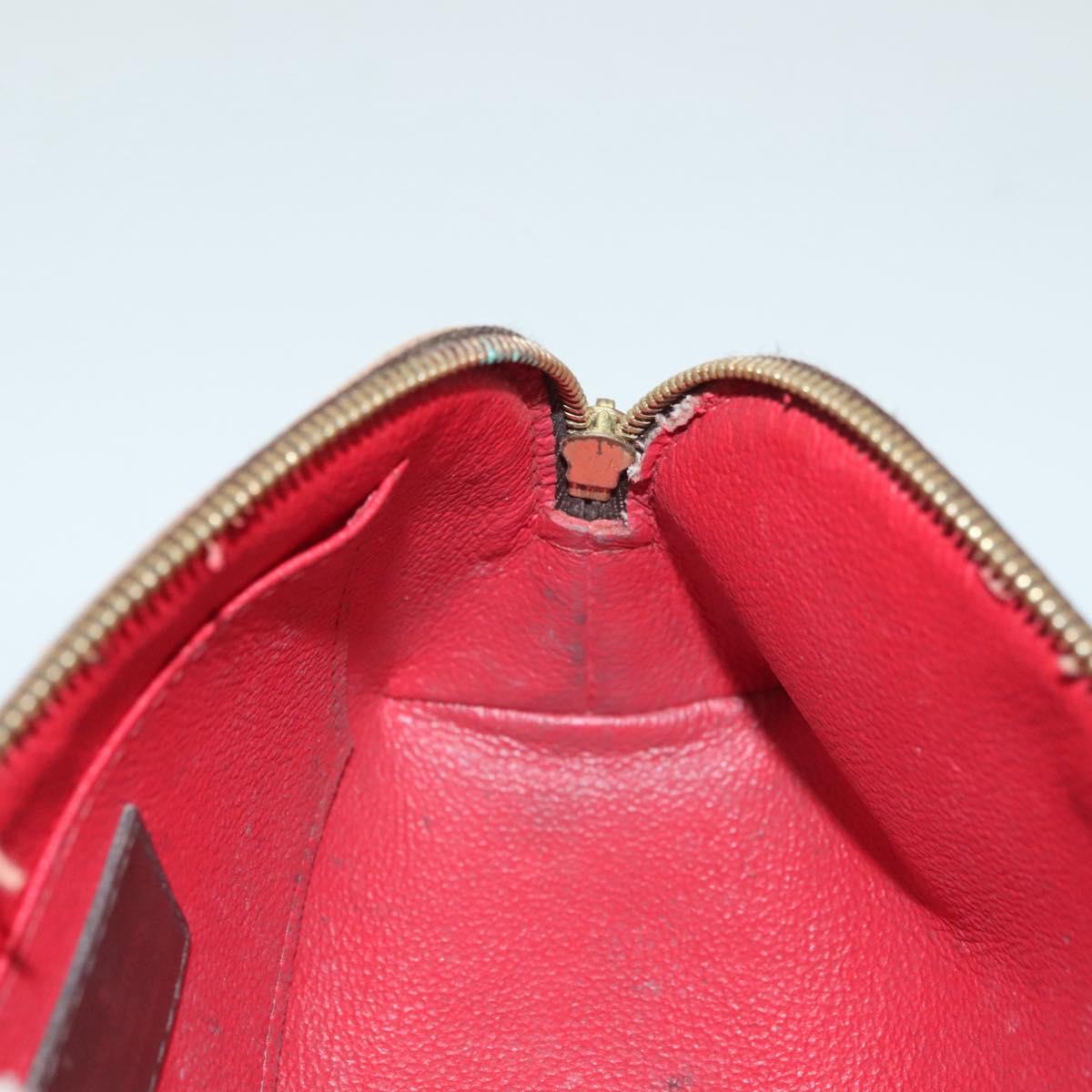 LOUIS VUITTON Damier Ebene Pochette Cosmetic PM Pouch N47516 LV Auth 135908