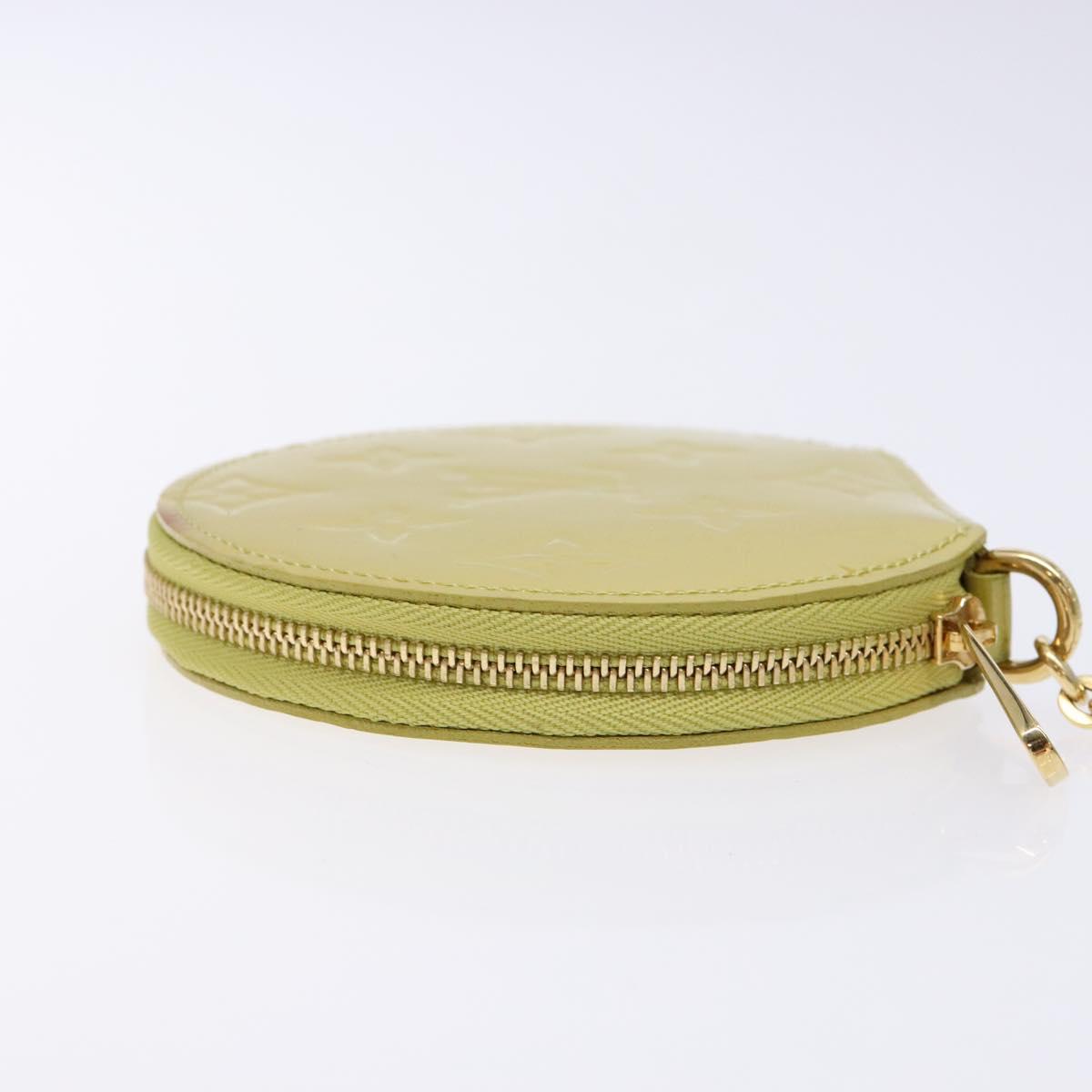 LOUIS VUITTON Vernis Porte Monnaie Chapo Coin Veil Amplession M91412 Auth 135911