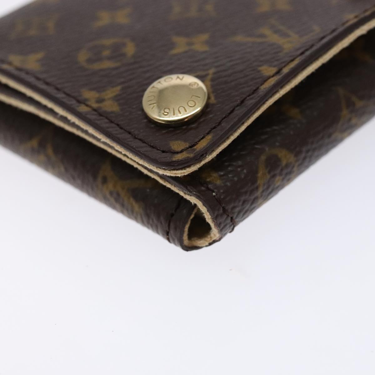 LOUIS VUITTON Monogram Jewelry case Jewelry Box LV Auth 135917