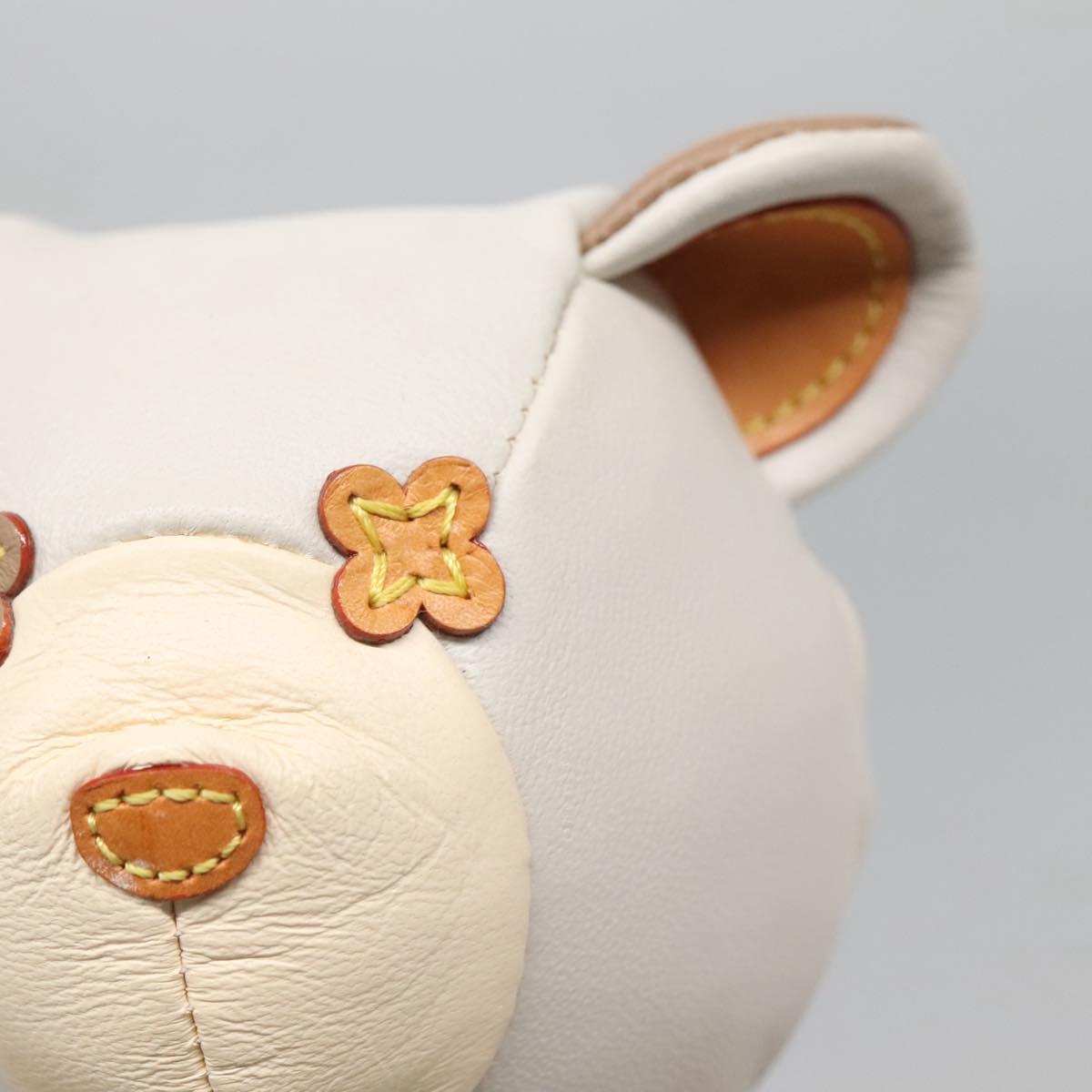 LOUIS VUITTON Monogram Teddy Bear Dudului GI0142 LV Auth 135939
