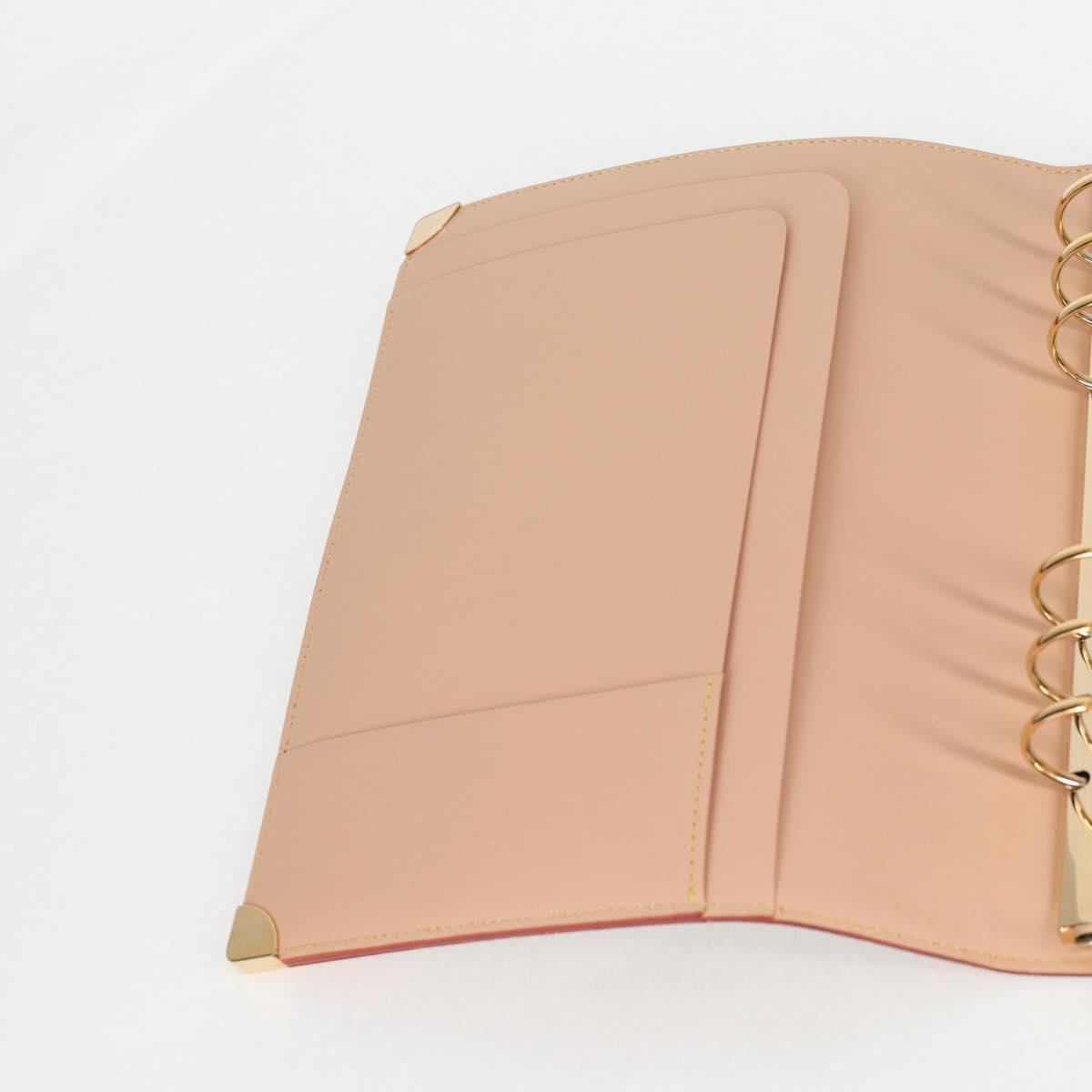LOUIS VUITTON Multicolor Agenda GM Day Planner Cover Black R20893 Auth 135956V