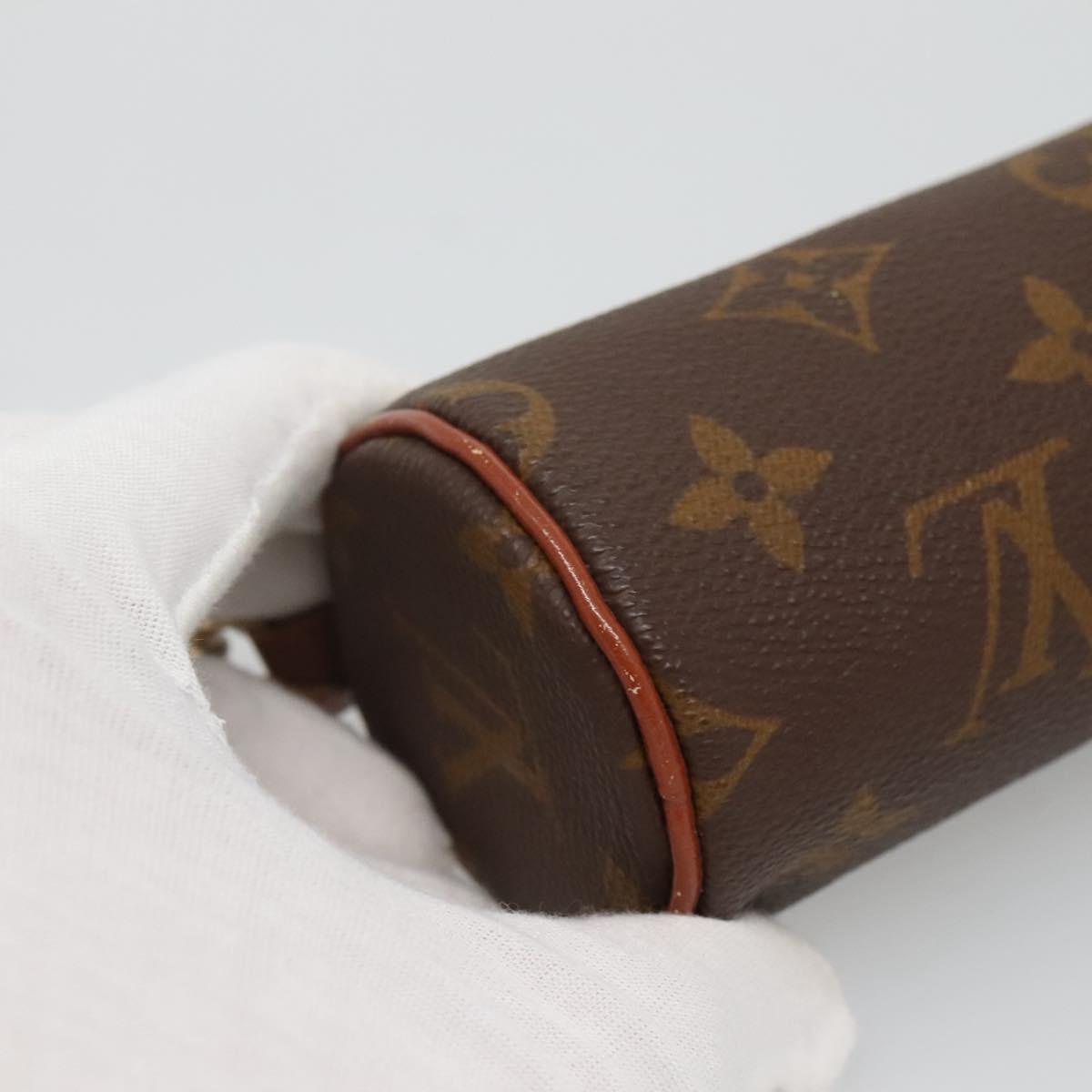 LOUIS VUITTON Monogram Papillon Pouch LV Auth 136009
