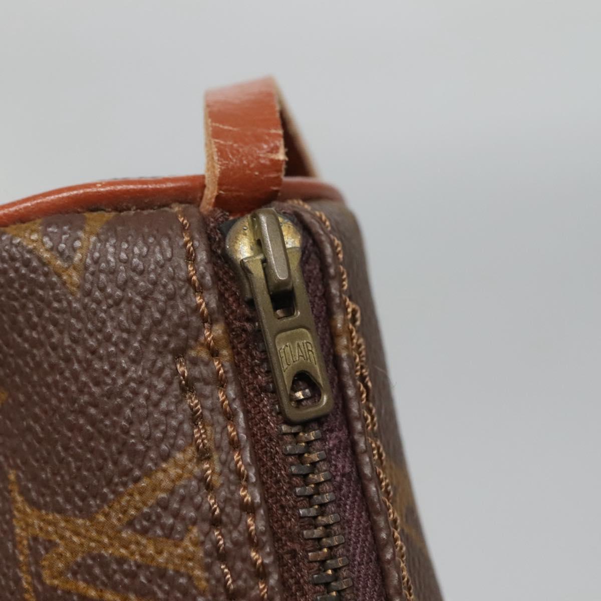 LOUIS VUITTON Monogram Papillon Pouch LV Auth 136009