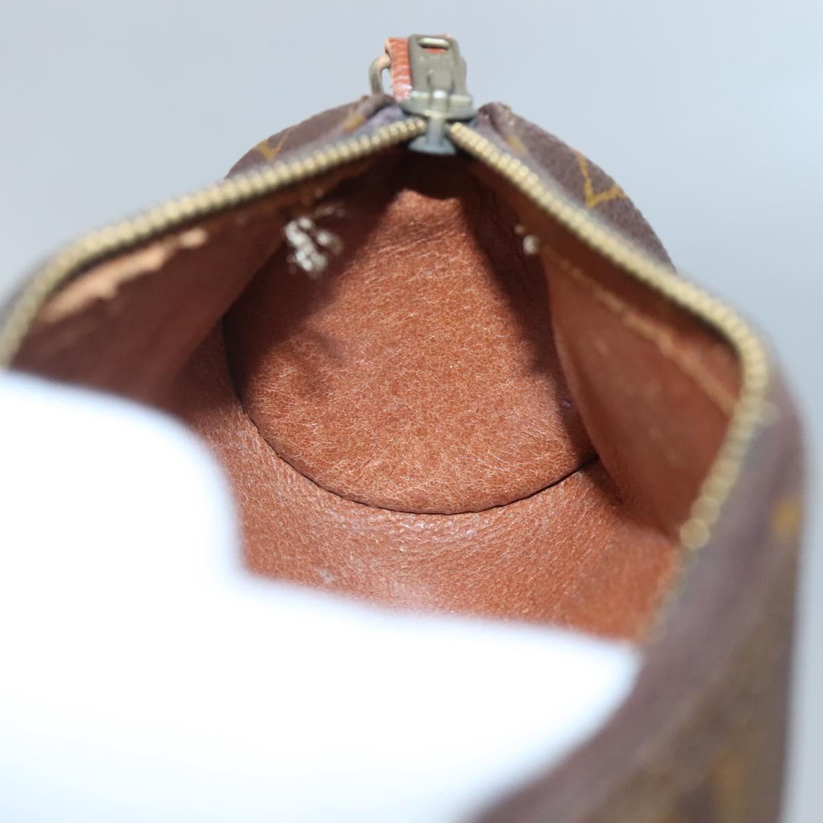 LOUIS VUITTON Monogram Papillon Pouch LV Auth 136009