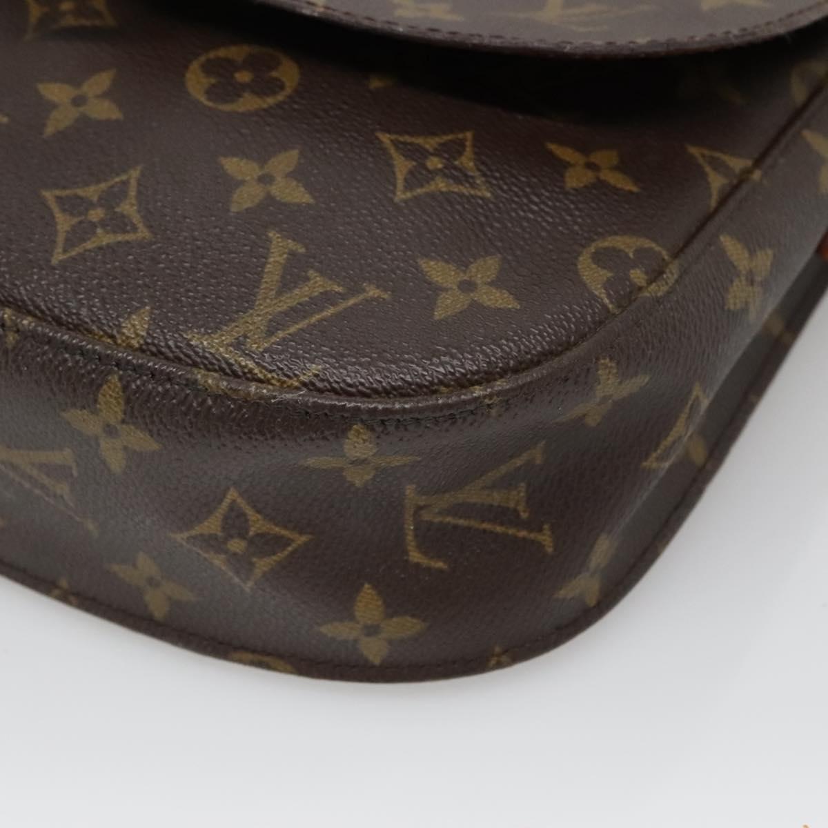 LOUIS VUITTON Monogram Monogram Saint Cloud GM Shoulder Bag M51242 Auth 136011