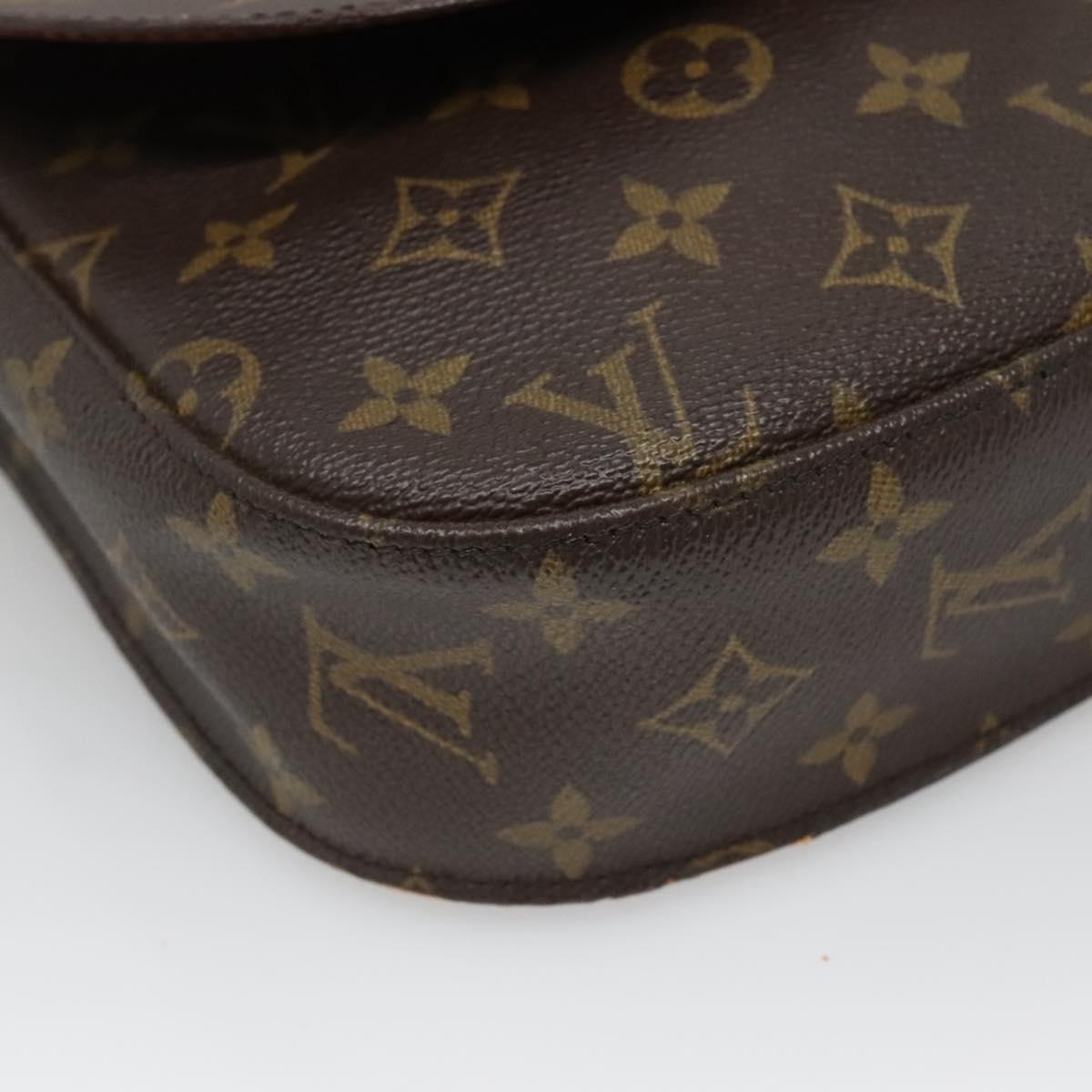 LOUIS VUITTON Monogram Monogram Saint Cloud GM Shoulder Bag M51242 Auth 136011