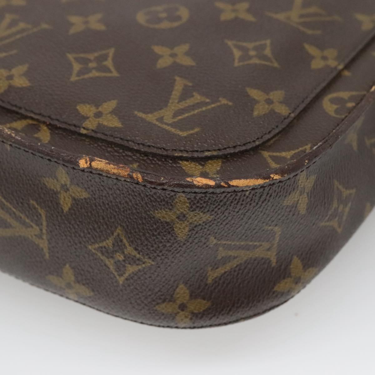 LOUIS VUITTON Monogram Monogram Saint Cloud GM Shoulder Bag M51242 Auth 136011