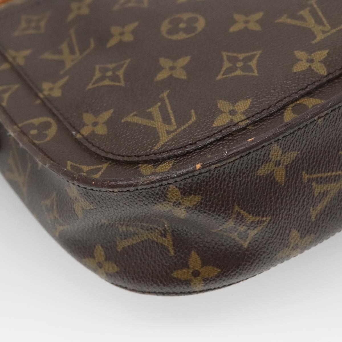 LOUIS VUITTON Monogram Monogram Saint Cloud GM Shoulder Bag M51242 Auth 136011