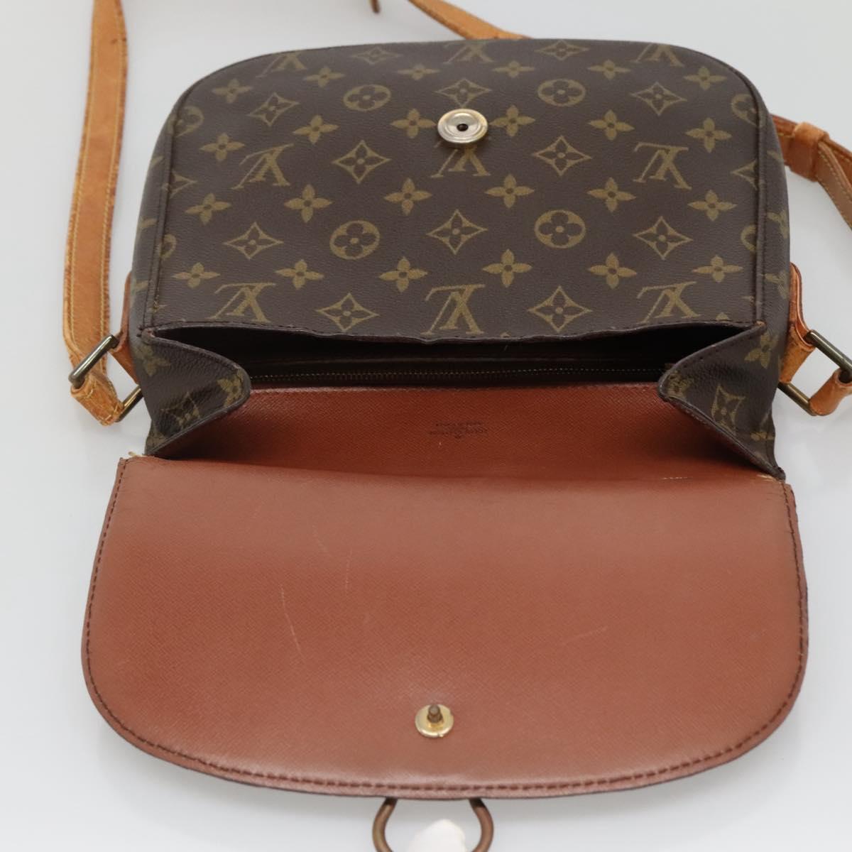 LOUIS VUITTON Monogram Monogram Saint Cloud GM Shoulder Bag M51242 Auth 136011