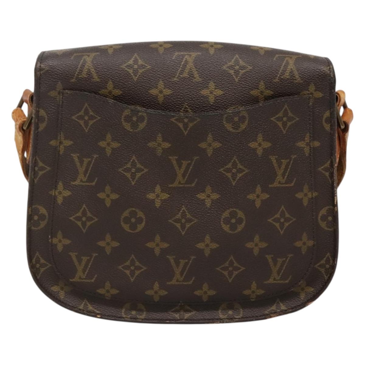 LOUIS VUITTON Monogram Monogram Saint Cloud GM Shoulder Bag M51242 Auth 136011