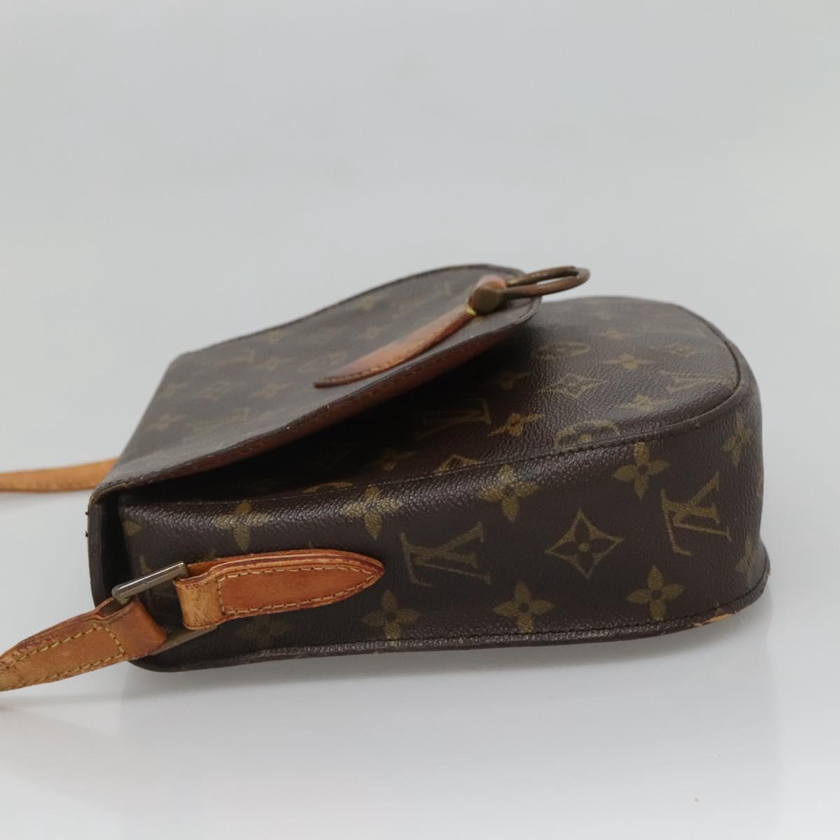 LOUIS VUITTON Monogram Monogram Saint Cloud GM Shoulder Bag M51242 Auth 136011