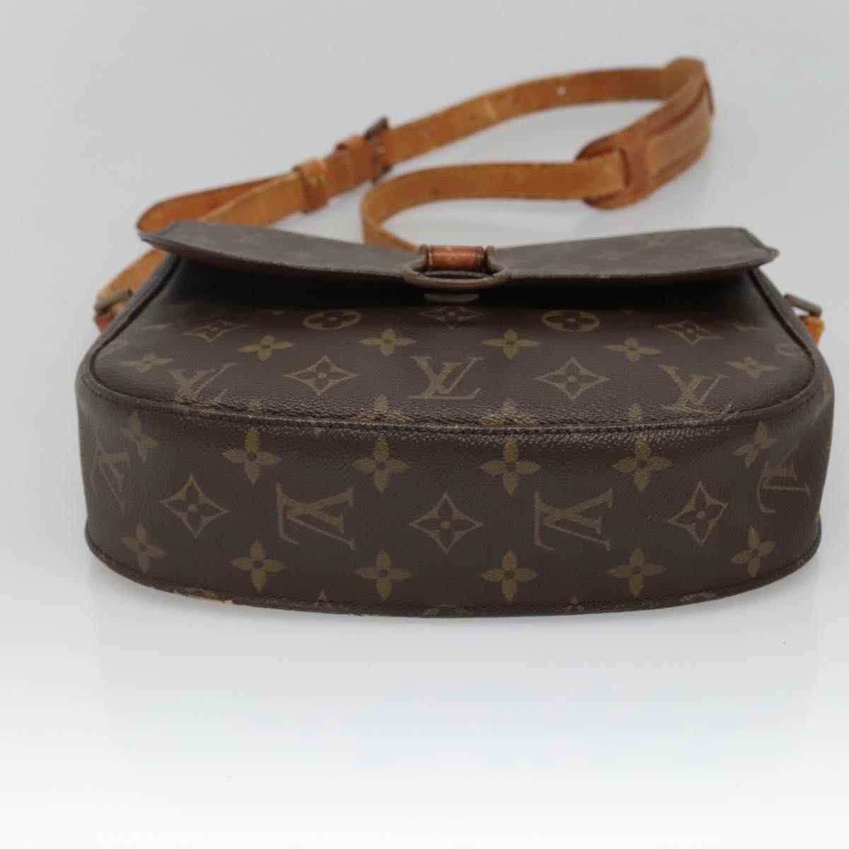 LOUIS VUITTON Monogram Monogram Saint Cloud GM Shoulder Bag M51242 Auth 136011