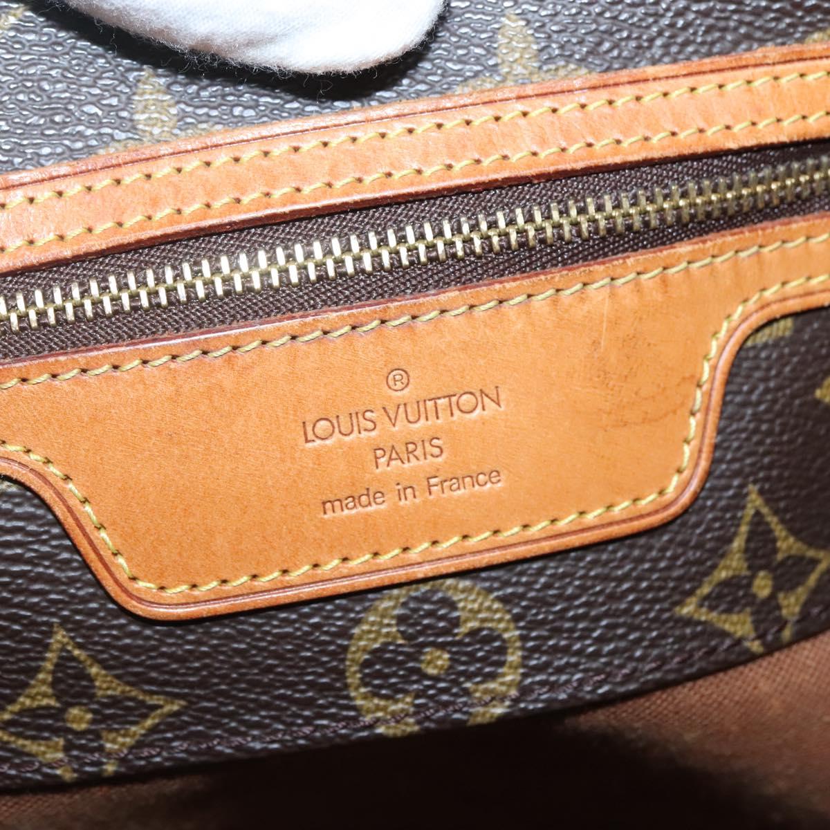 LOUIS VUITTON Monogram Sac Shopping Tote Bag M51108 LV Auth 136012